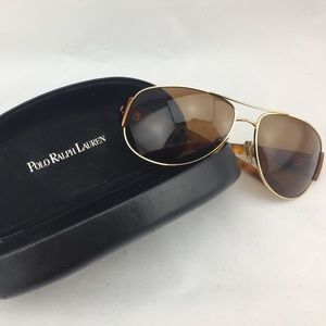 Polo Ralph Lauren aviator sunglasses